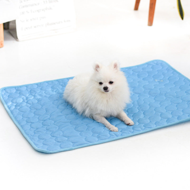 🐾 Tapete Refrescante para Animais de Estimação – Verão Ice Silk