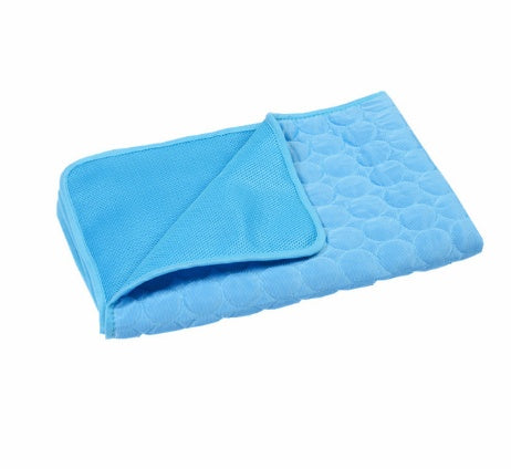 🐾 Tapete Refrescante para Animais de Estimação – Verão Ice Silk