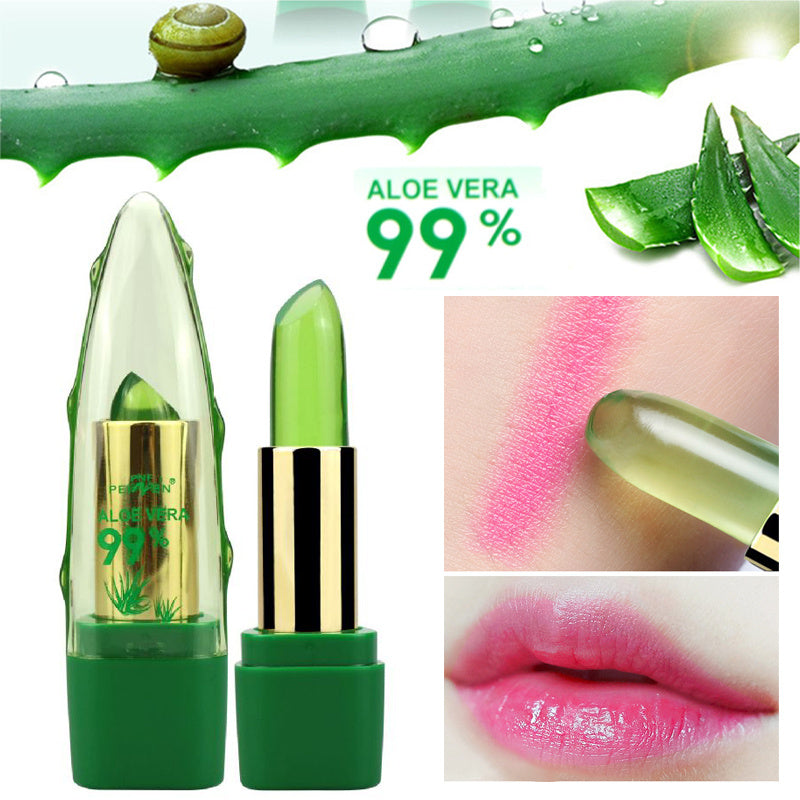 🧴 Batom Aloe Vera – Hidratação Natural & Cor Personalizada