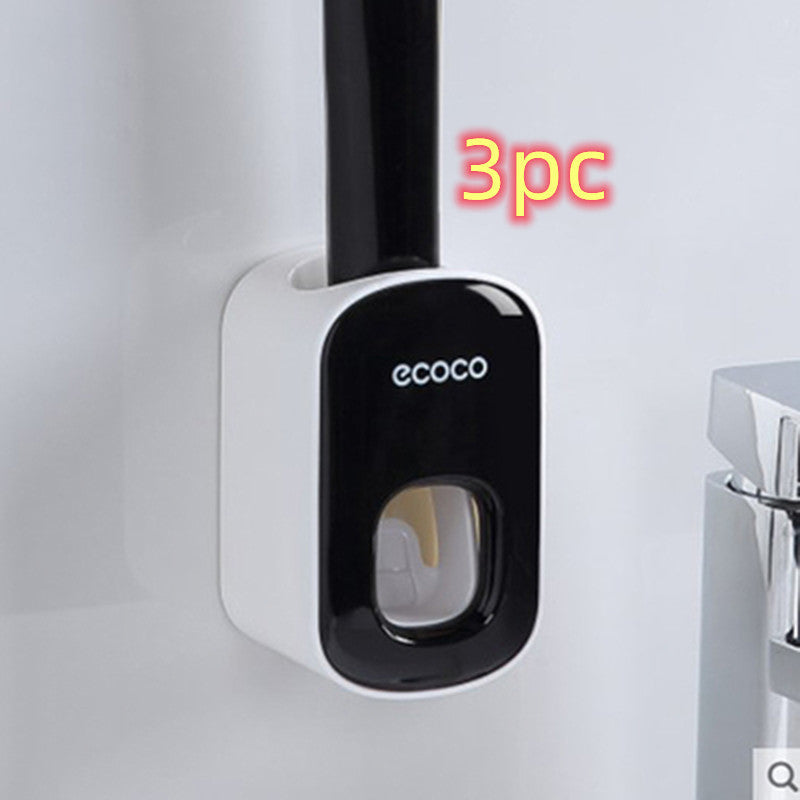 Dispenser Automático de Pasta de Dentes para Parede – Conjunto Completo para WC
